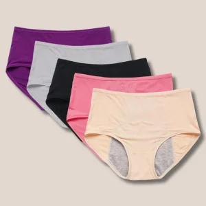Lot Culottes Incontinence Absorbantes - Discrètes & Réutilisable
