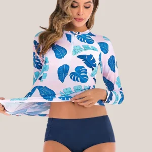 Maillot de Bain 2 pièces à manches longues