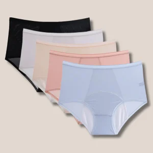 Pack Culottes d’Incontinence Taille Haute - Discrète, Absorbante & Réutilisable