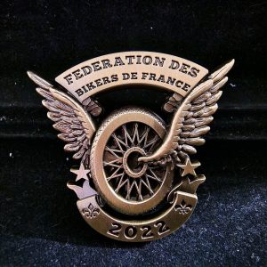 Broche Collector FBF 2022 – couleur bronze