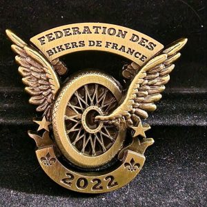 Broche Collector FBF 2022 – couleur or