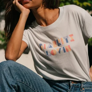 TEE SHIRT BIARRITZ GLACIER