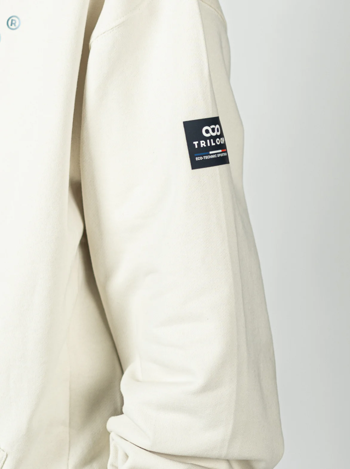 Pull coton Looper Unisexe Oversize Made in Portugal et Bio - Beige – Image 6