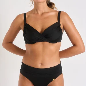Haut de maillot de bain noir SASKIA LAVANDOU