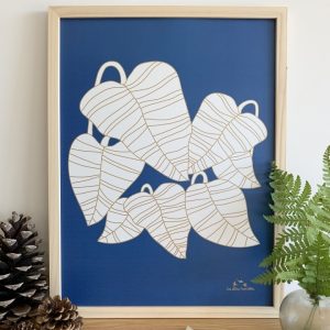 Affiche papier – Feuilles
