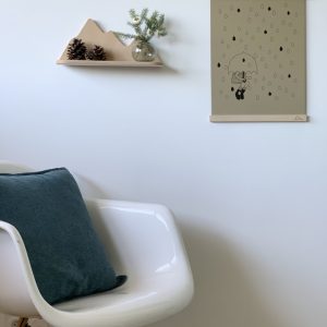 Affiche papier doré – Sous la Pluie