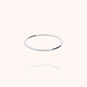 Bague Héra Pure n°3 - or blanc 750/1000
