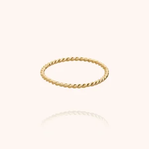 Bague Héra Torsadée n°2 - or jaune 750/1000