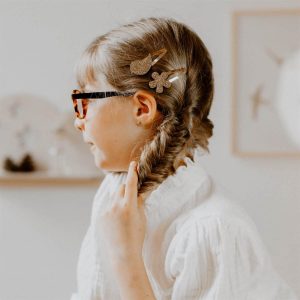 Barrettes doubles – Fleurs