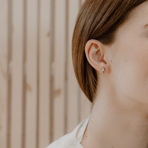 Boucles d’oreilles en bois – Eclairs