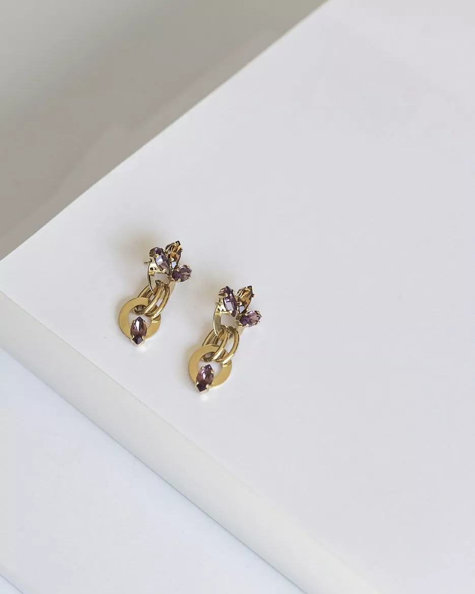 Boucles Soléa *Aubergine – Image 2