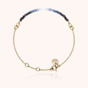 Bracelet Chaîne Nonza - saphir bleu