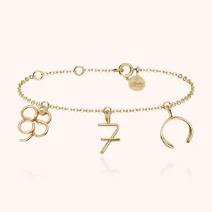 Bracelet Charms Wish Me Luck