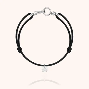 Bracelet Cordon Attache moi - argent