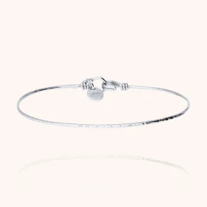 Bracelet Nude Martelé - argent