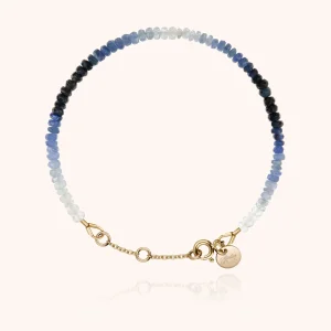 Bracelet Rivière - saphir bleu
