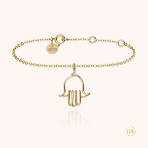 Bracelet Symbolic Charms Main de Fatma - or jaune 750/1000