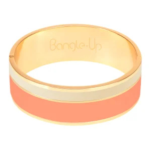 Bracelet Vaporetto - Orange Corail / Blanc Sable