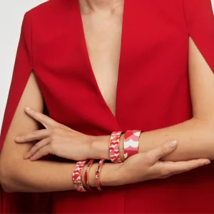 Bracelet B.PRINT - Rouge Salsa