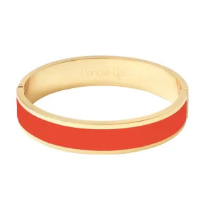 Bracelet Bangle Ovale - Orange Tangerine