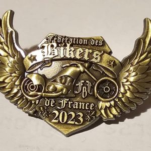 Broche Collector FBF 2023 – Couleur or – Stock limité !
