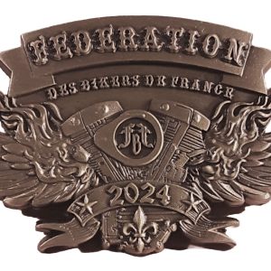 Broche Collector FBF 2024 – Couleur argent