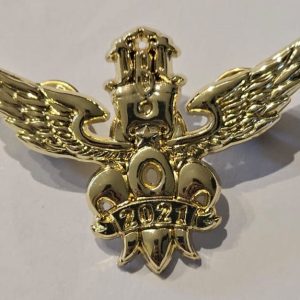 Broche Collector FBF 2021 – couleur or