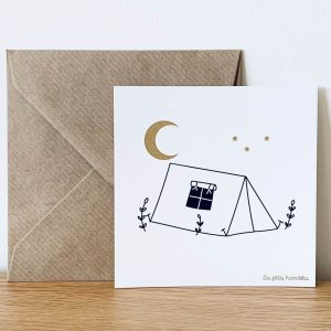 Carte & enveloppe – Tente
