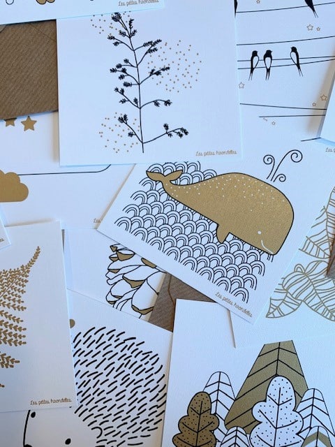 Carte & enveloppe – Crocus – Image 5
