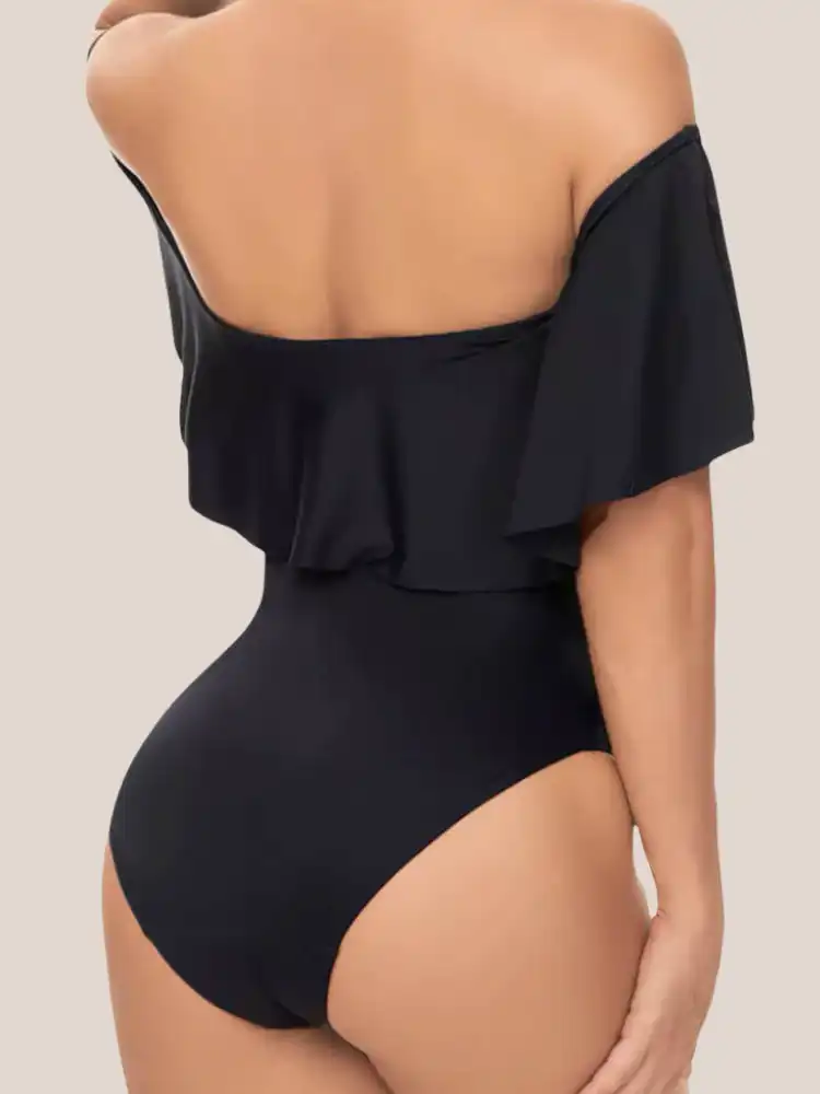 Chloé - Maillot De Bain Menstruel Une Pièce à Volants – Image 2