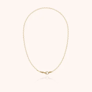 Collier Chaîne Cœur Attache moi