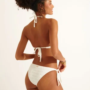 Bas de maillot de bain écru noué DASIA HABANA