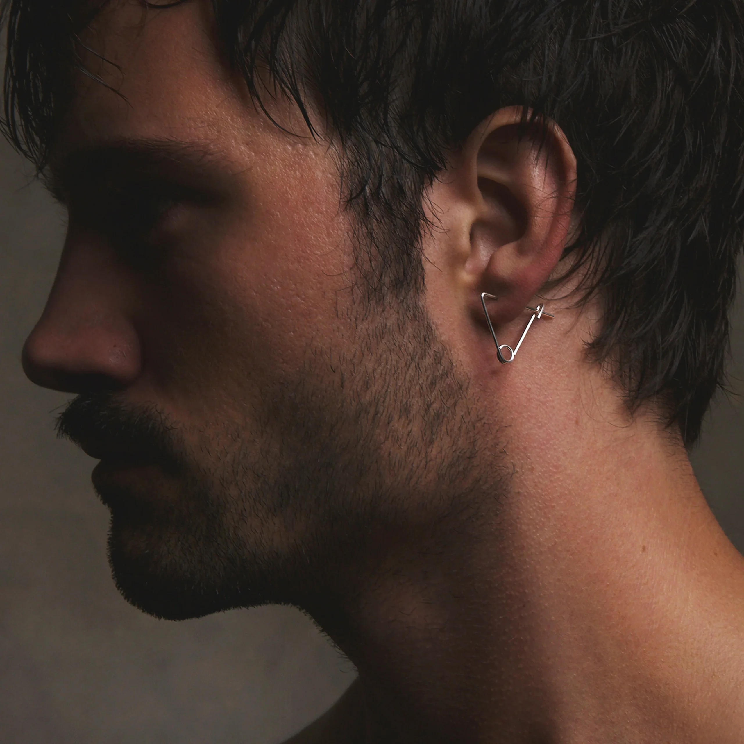 Boucle d'Oreille Homme Eddy Individuelle – Image 2