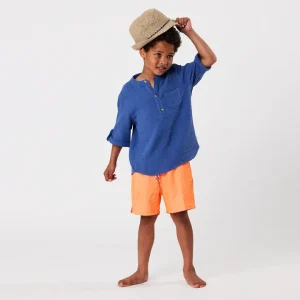 FRANKIE DENIM BLUE RESORT SHIRT