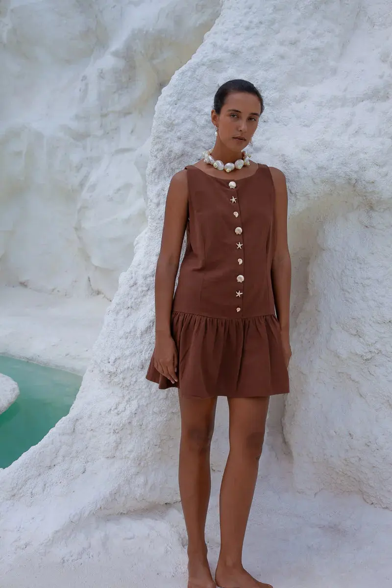 LILA DROP WAIST DRESS