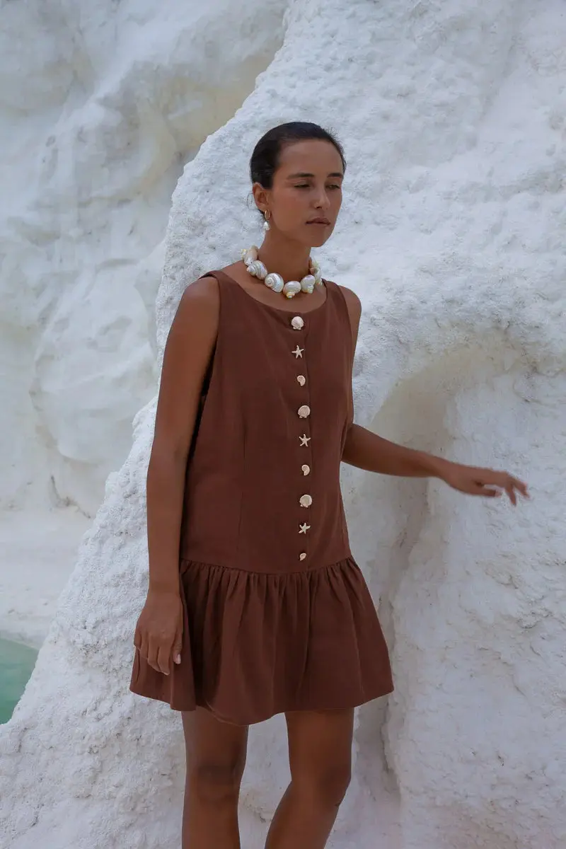 LILA DROP WAIST DRESS – Image 2