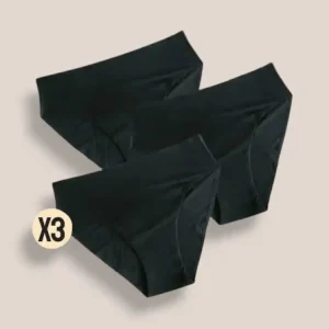 Lot 3 Culottes Menstruelles Noires