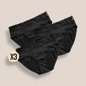 Lot 3 Shorty Menstruels