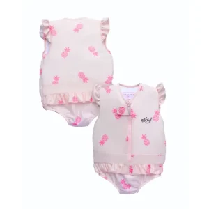 Maillot de bain flottant fille : Ananas girl