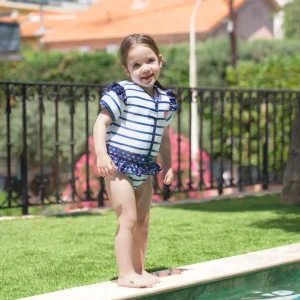 Maillot de bain flottant fille : Coeur