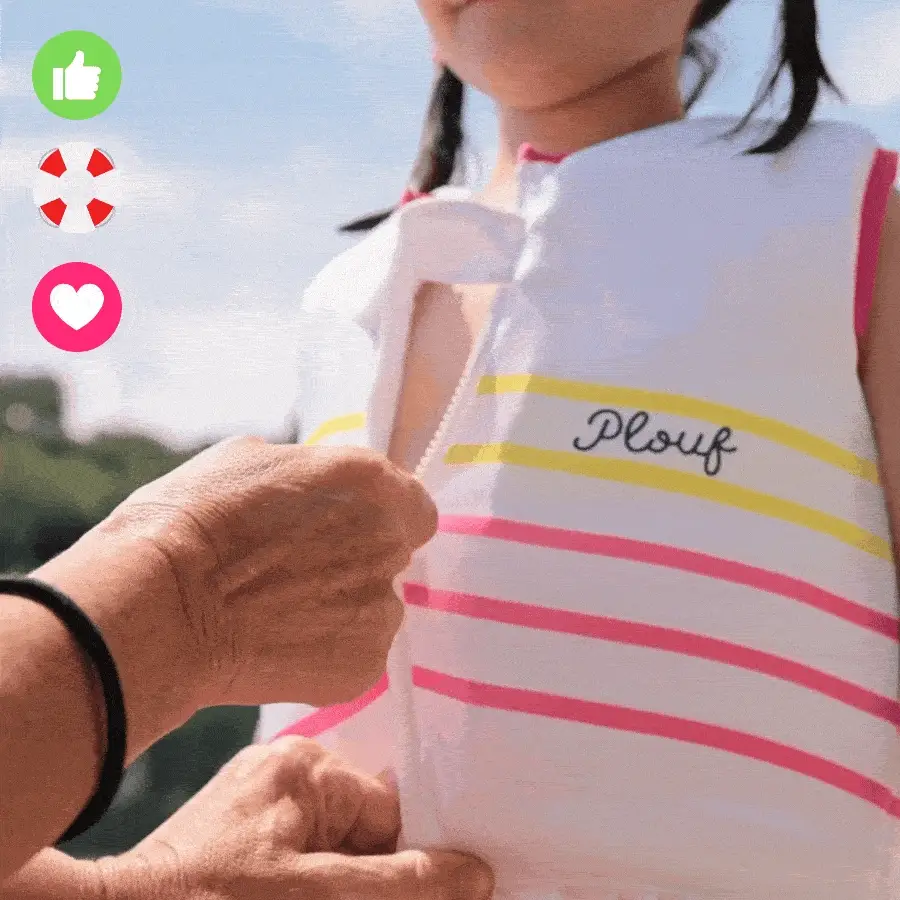 Maillot de bain flottant fille : Flamingo – Image 9