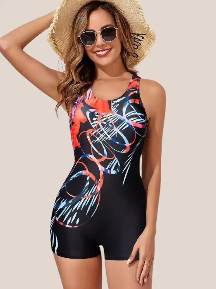 Maillot de bain femme amincissant ventre plat – Image 2