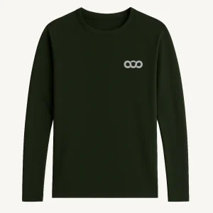 T-shirt Manches Longues Technique IMPACT Homme - Vert sapin