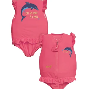 Maillot de bain flottant fille : Dauphin