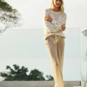 ORO WAVERLY TIE PANT