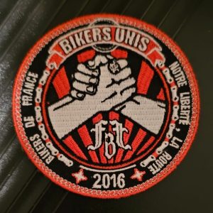 Patch « Bikers Unis » – 9 cm – Stock limité !