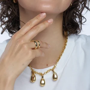 Pendentif Drop - Or Light