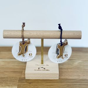 Porte-clés en bois – Teckel