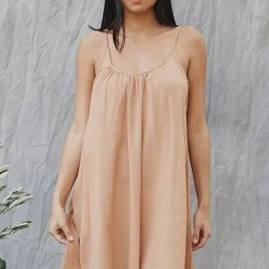 ST BARTH LOW BACK MINI DRESS