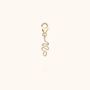 Small Locket Lucky Charms - mini snake